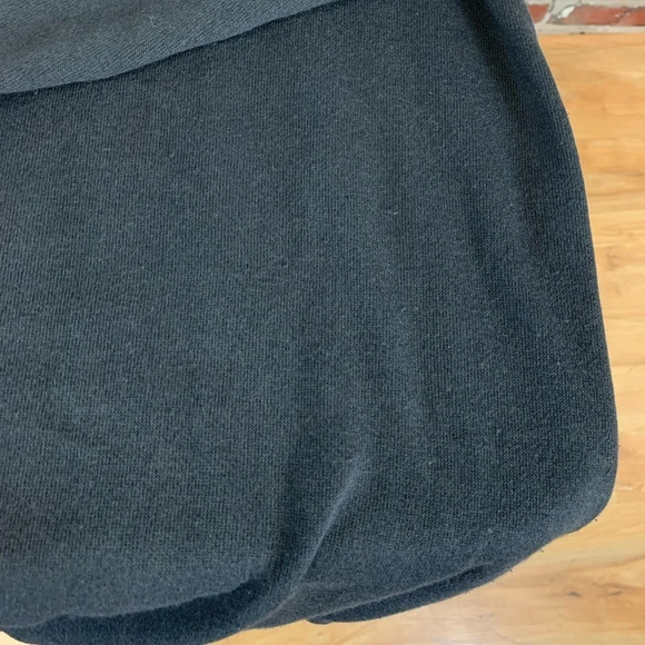 VTG Hanes  Crewneck Sweater Black Mens 4X Big NWT Deadstock USA Cotton Acrylic - Picture 10 of 11